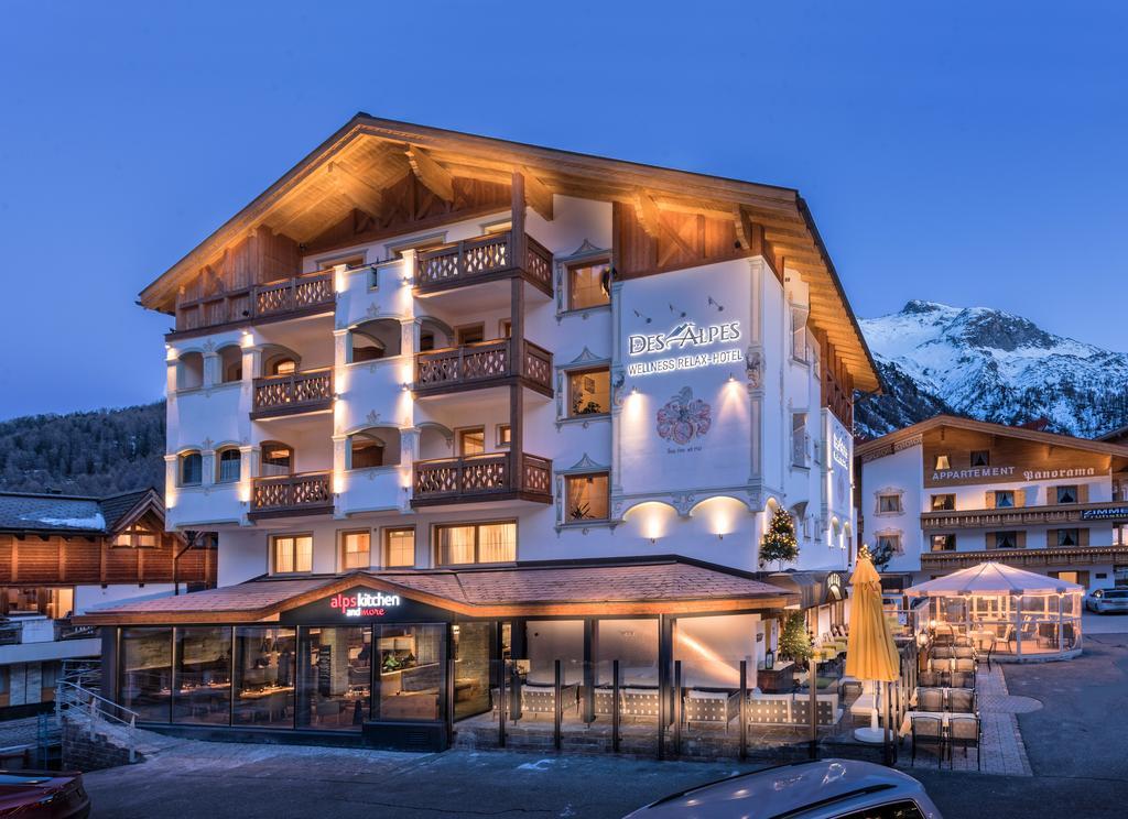 Hotel Des Alpes Samnaun Kültér fotó
